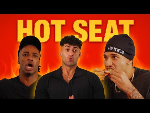Louis and Dre Couldn't Handle the World's Hottest Wings | Hot Seat | Isaac Francis