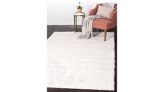 Best area rugs | Unique Loom Solo Solid Shag Collection Area Modern Plush Rug Lush & Soft