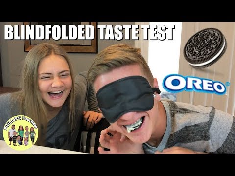 BLINDFOLDED OREO TASTE TEST CHALLENGE | Oreo roulette challenge | Eating Oreo with Toothpaste Video