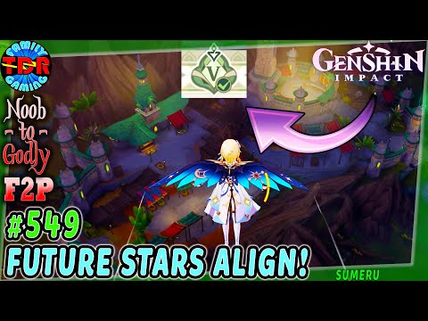 GREAT FUTURE STAR CONCH Part2! | Ep549 Noob to Godly F2P Genshin Impact w DroydTDR