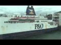 Onboard P&O Ferries "Spirit of Britain". Dover ...