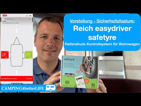 Camping - Vorstellung: Reich easydriver safetyre - Reifenkontrollsystem für Wohnwagen