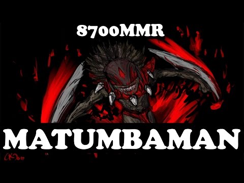 MATUMBAMAN 8700 MMR Plays Bloodseeker - Dota 2