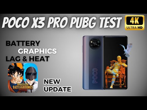 POCO X3 Pro Pubg Test, Heating and Graphics Test 2023🔥
