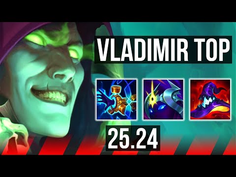 VLADIMIR vs MORDEKAISER (TOP) | 47K damage | EUW Master | 25.24