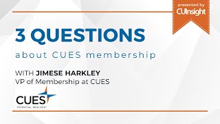 3 Questions with CUES’ Jimese Harkley