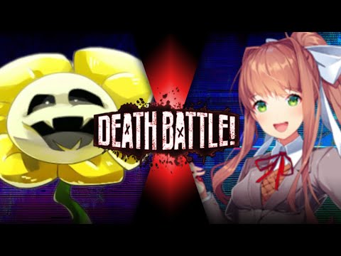 Delete or be DELETED Death battle Fan made score (Flowey vs Monika) [Undertale vs DDLC]