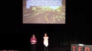 Charities: Lanie Calcara & Sierra Chitwood at TEDxYouth@OakHills