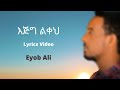 እጅግ ልቀህ -Eyob Ali new Lyrics Video-
