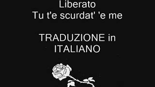 Liberato - Tu t&#39;e scurdat&#39; &#39;e me - TRADUZIONE ITALIANO