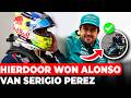 Hierdoor won Fernando Alonso van Sergio Pérez | GPFans Special