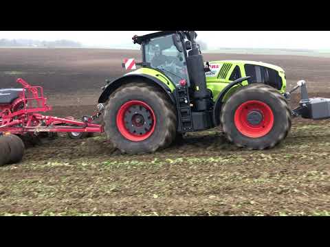 CLAAS Axion 960 +  Horsch Terrano 6.4