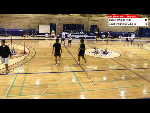 1080p 2012 Ryerson Open MD set2 Final Andika/Kevin vs David/Choo