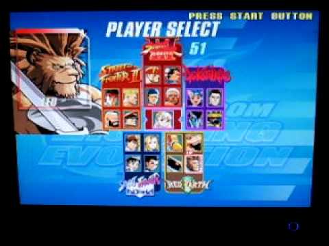 HDBOXPRO Review: Capcom Fighting Evolution on the Playstation 2 (480p)