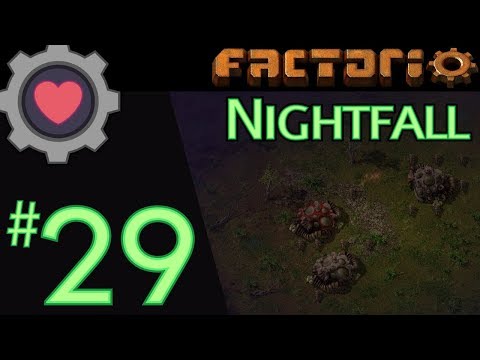 Factorio Let's Play: Nightfall (Rampant AI) #29 MINISODE - IRON OUTPOST BUILD
