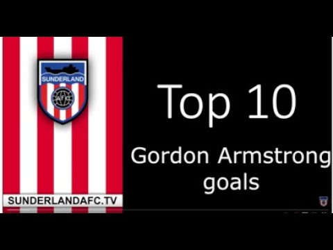Sunderlandafctv - Top Ten Gordon Armstrong  goals