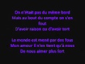 Celine Dion- L'amour existe encore (lyrics) 