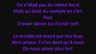 Celine Dion- L&#39;amour existe encore (lyrics)