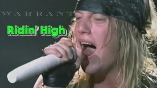 Warrant - Ridin' High (Unofficial Fan Made Music Video)