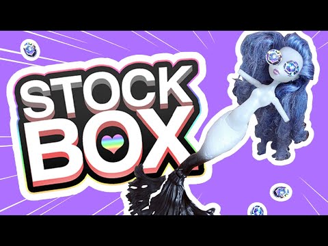 STOCK BOX Doll Customizing: Busted up mermaid doll Sirena Von Boo