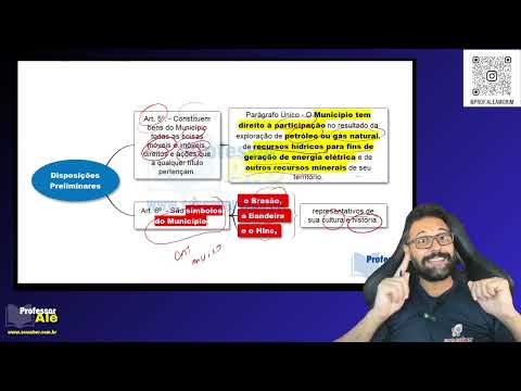 Lei Orgânica Municipal (LOM) de Santo Antônio de Pádua-RJ | Atualizada  (2026)  | Aula única