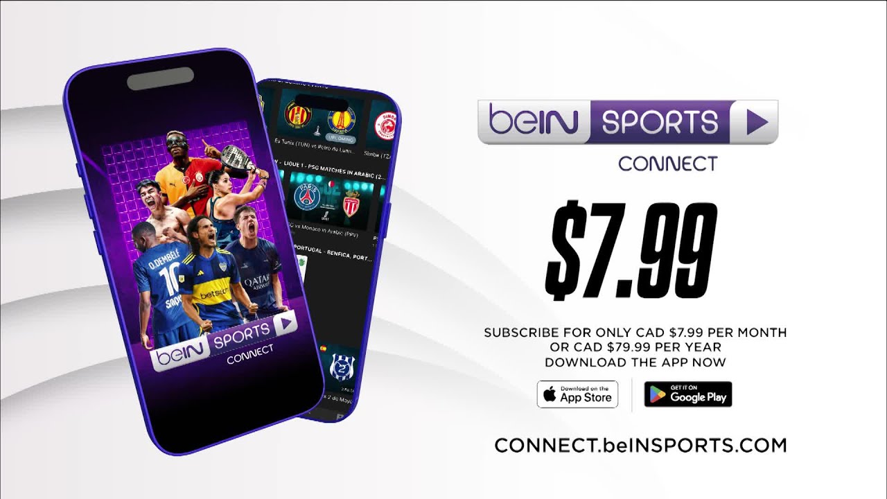 Half the price. All the action. Only on beIN Sports Canada