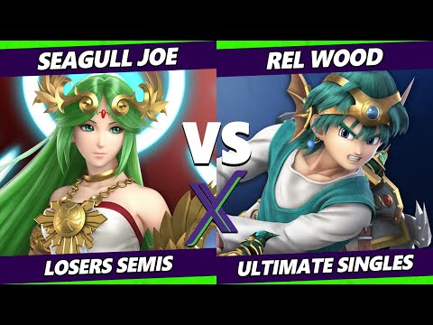 S@X 480 Losers Semis - Seagull Joe (Palutena) Vs. Rel Wood (Hero) Smash Ultimate - SSBU