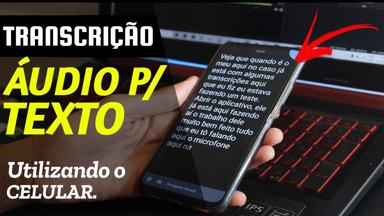 APP TRANSCRIÇÃO INSTANTÂNEA DO GOOGLE TRANSCREVER ÁUDIO PARA TEXTO 100% PELO CELULAR ANDROID