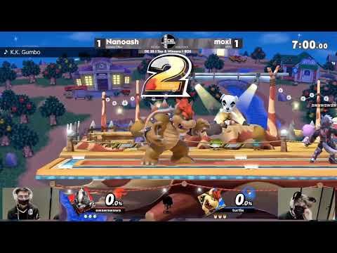 Domino Effect 20 - Nanoash (Bowser) vs. Moxi (Wolf) - Ultimate top 8 Winners