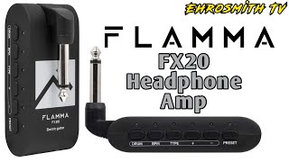 Video thumbnail for Flamma FX20 Headphone Amp - New Product Release!! | Flamma Innovation FX20 by Ehrosmith TV
