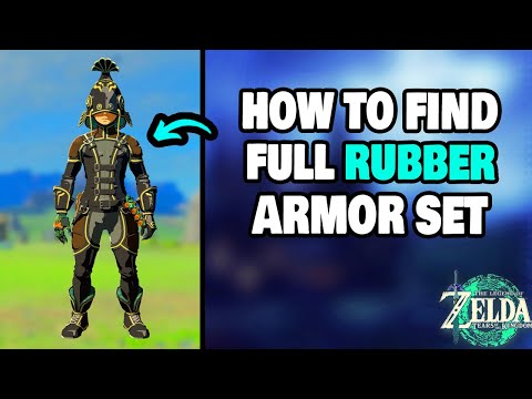 How To Find The FULL Rubber Armor Set in Zelda Tears of the Kingdom (STEP-BY-STEP)