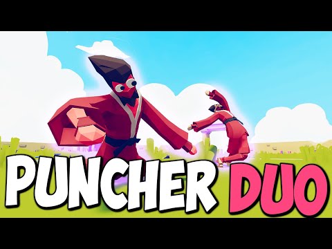 The Puncher & Undead Puncher vs Every Faction - TABS MODS Gameplay