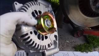 2005 Ford Freestyle 3.0 Duratec alternator replacement