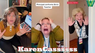 *1 HOUR* KarenCassssss TikTok 2024 | Funny KarenCassssss TikTok Teacher 2024