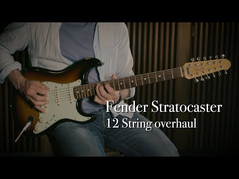 '92 MIJ Fender Stratocaster 12 string (FijiGen) overhaul project