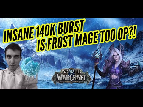 INSANE FROST MAGE BURST (140K) | World of Warcraft Dragonflight