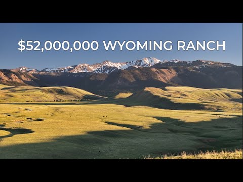 $52,000,000 Wyoming Ranch on 96,000 Acres