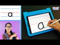 Teaching Kids How To Write Lowercase Letters Of The Alphabet Learn Small Letters A Z Handwriting