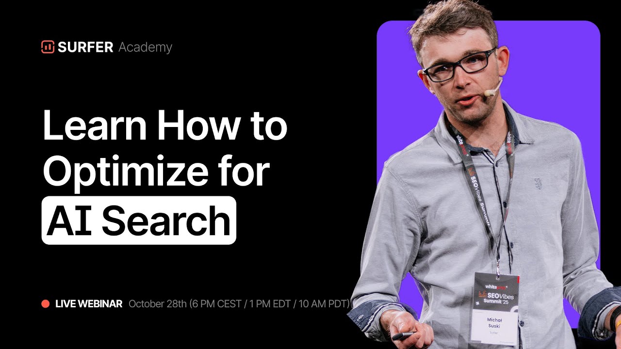 Learn How to Optimize for AI Search - Live Surfer Demo 🚀 video thumbnail