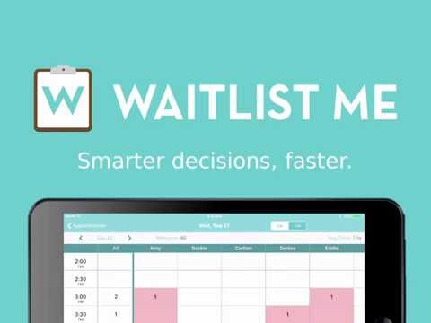 Simple Appointment Scheduling with Waitlist Me App
