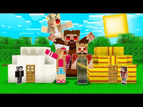 KORKUNÇ YARATIK VS EV! 😱 - Minecraft