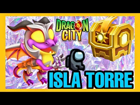 ISLA TORRE FUSION DE VIDA EN DRAGON CITY: Guía y mapa para ganar a los dragones
