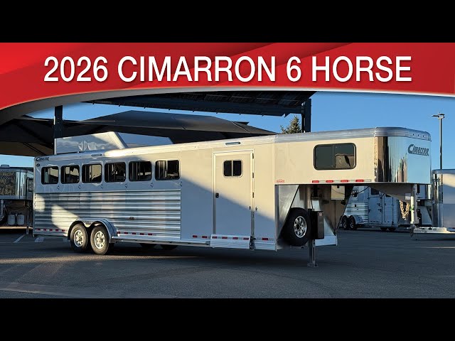 Preview image of 2026 Cimarron Norstar 6 Horse Dual Door Front Tack youtube video