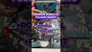 |Abrimos sobre de Fulgor Negro |en Español. #pokemon #shorts #pokemoncards