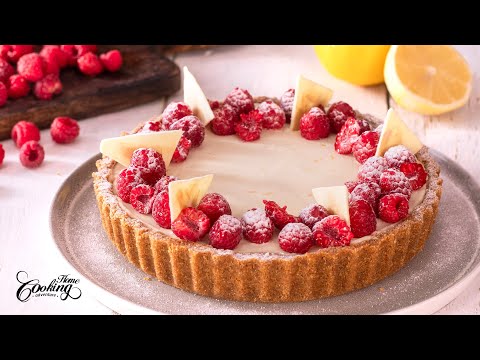 No-Bake White Chocolate Raspberry Pie - Easy Recipe for a Heavenly Delight