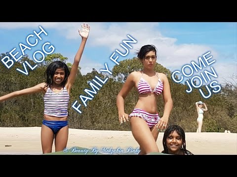 *BEACH VLOG* ( FAMILY FUN DAY )