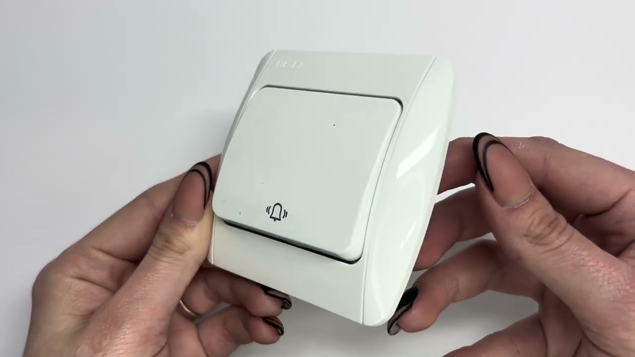 Кнопка звонка EL-BI Zirve белая (501-010201-207)