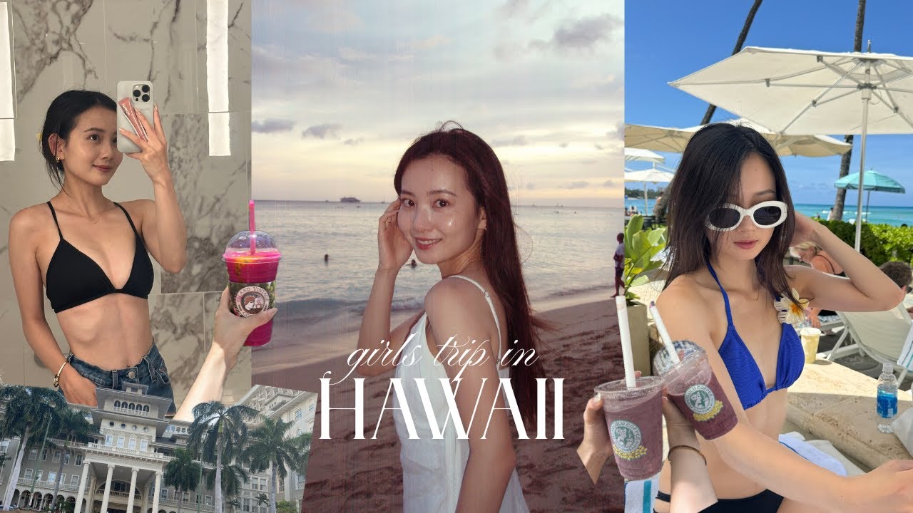 【ハワイvlog】Girls trip in hawaii 🤙大親友におすすめたくさん教えちゃった