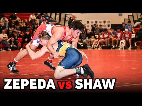 152lbs Daniel Zepeda, USA vs Maddox Shaw, PA | 2025 Pittsburgh Wrestling Classic