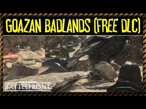 Goazan Badlands Gameplay (Jakku DLC) Battlefront